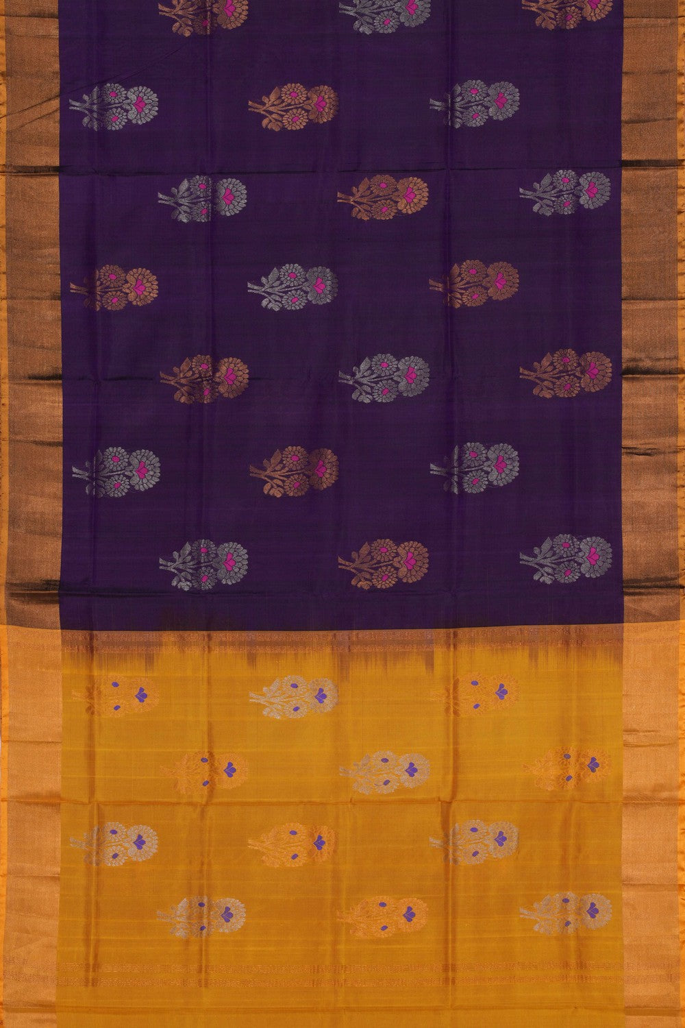 Uppada Silk Purple Saree