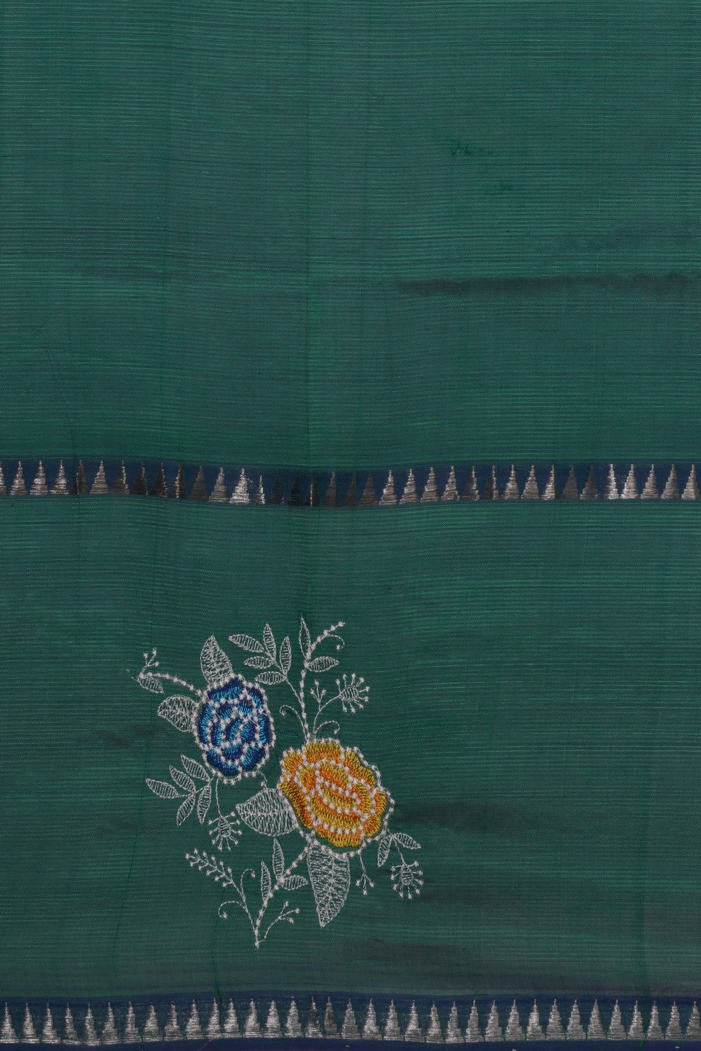 Mangalgiri Silk Embroidery Saree