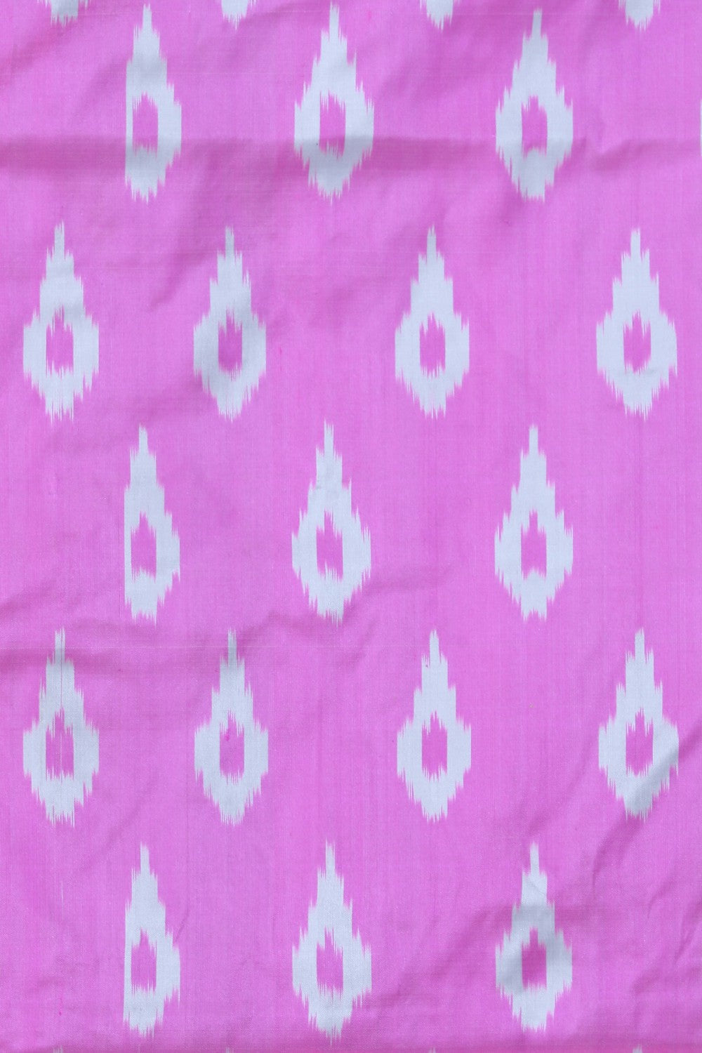 Pochampally Ikat Silk Lotus Pink Saree