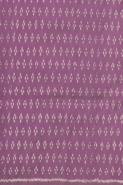 Image of Pochampally Ikat Silk Purple Saree