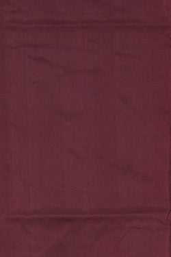 Image of Pochampally Ikat Silk Maroon Saree