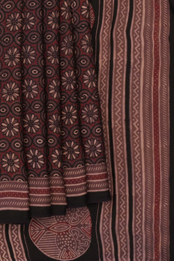 Image of Bagru Block Printed Saree