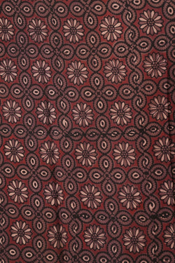 Image of Bagru Block Printed Saree