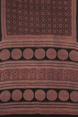 Image of Bagru Block Printed Saree