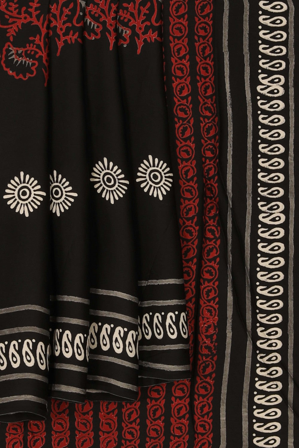 Bagru Block Printed Saree