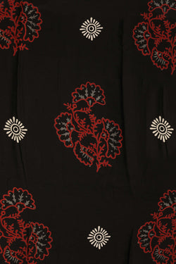 Image of Bagru Block Printed Saree