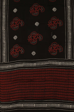 Image of Bagru Block Printed Saree