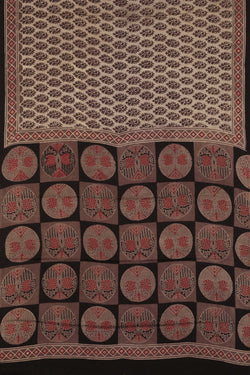 Image of Bagru Block Printed Saree