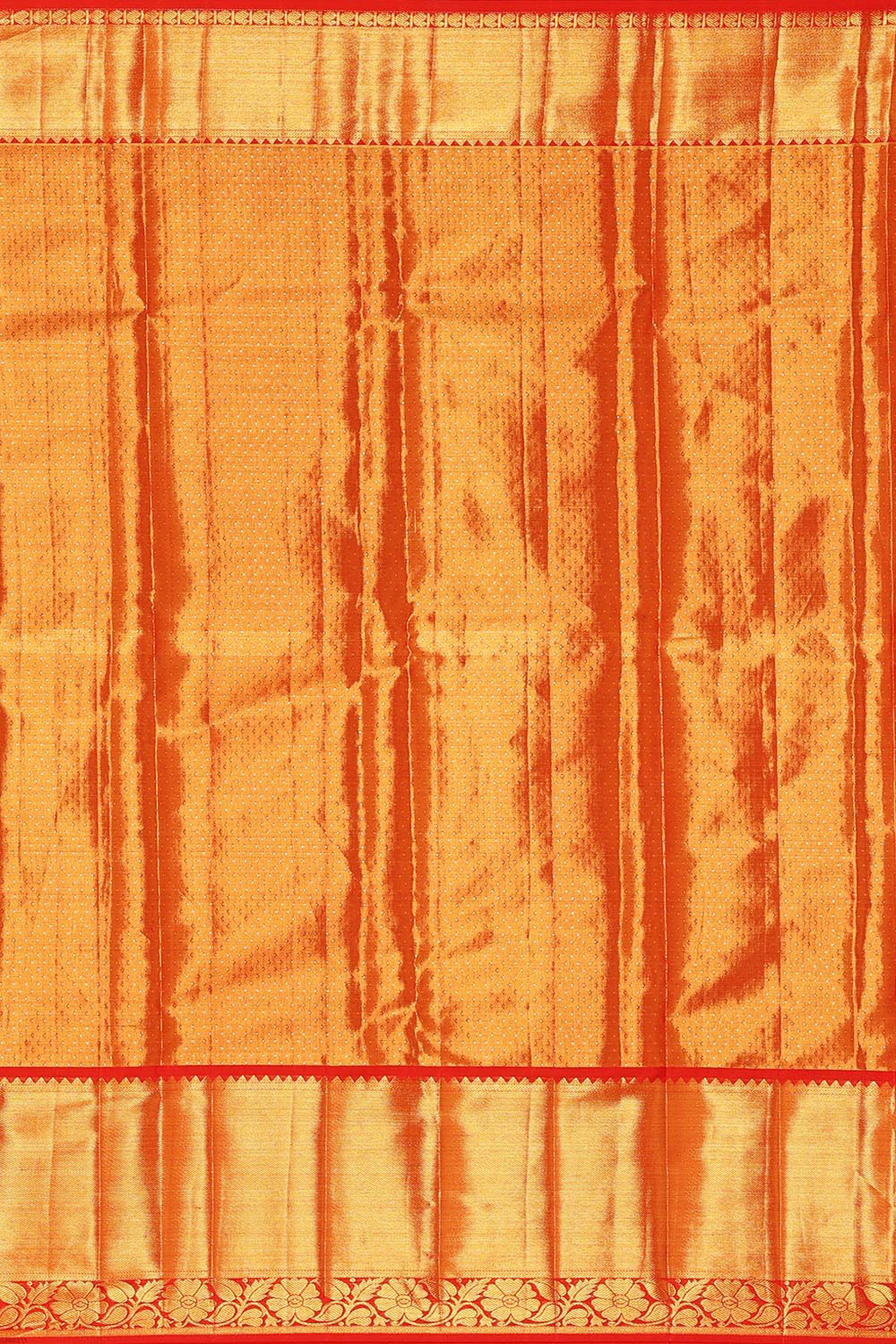 Image of Kanchipattu Brown Tissue Brocade Saree