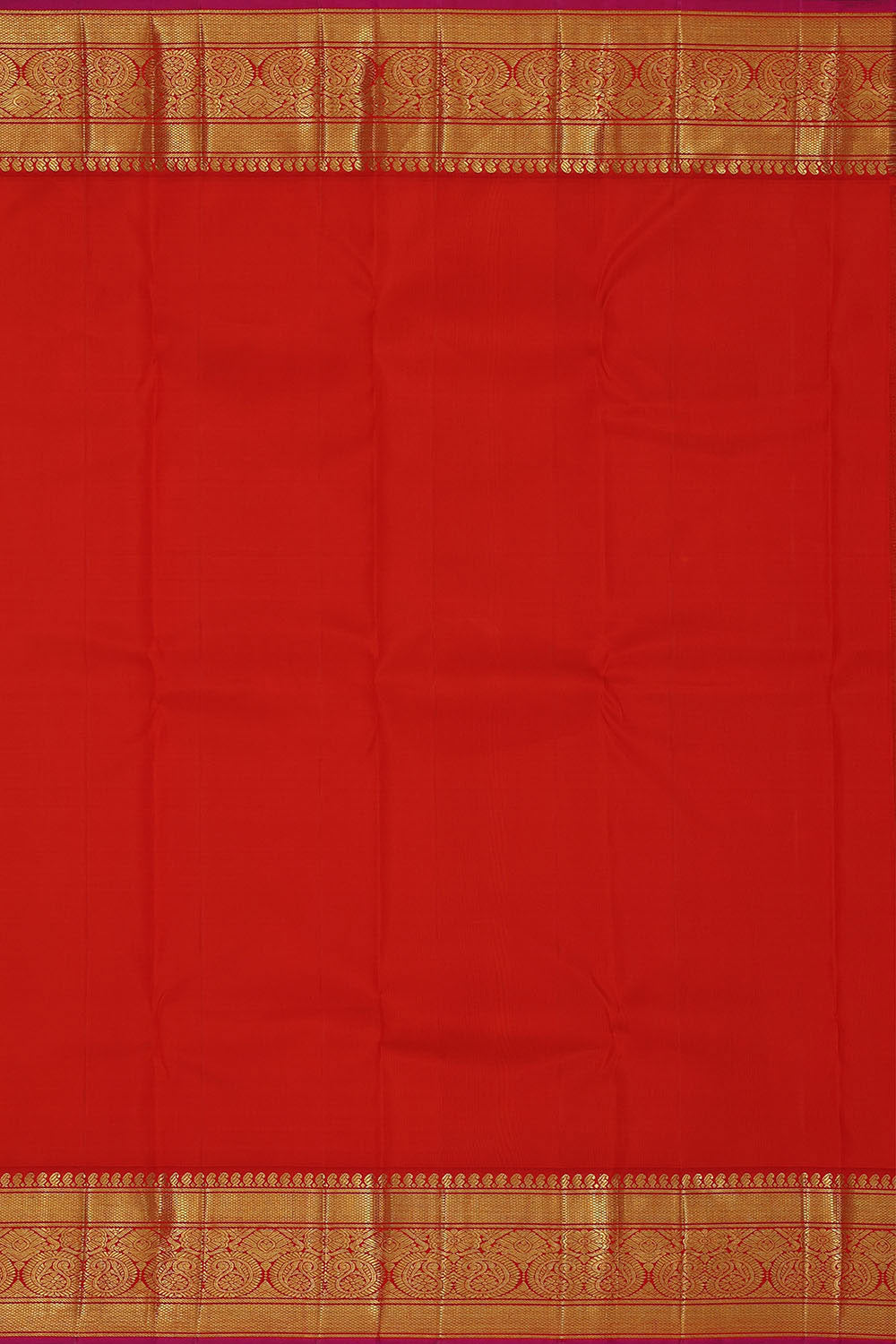 Image of Kanchipattu Mustard Yellow Brocade Saree