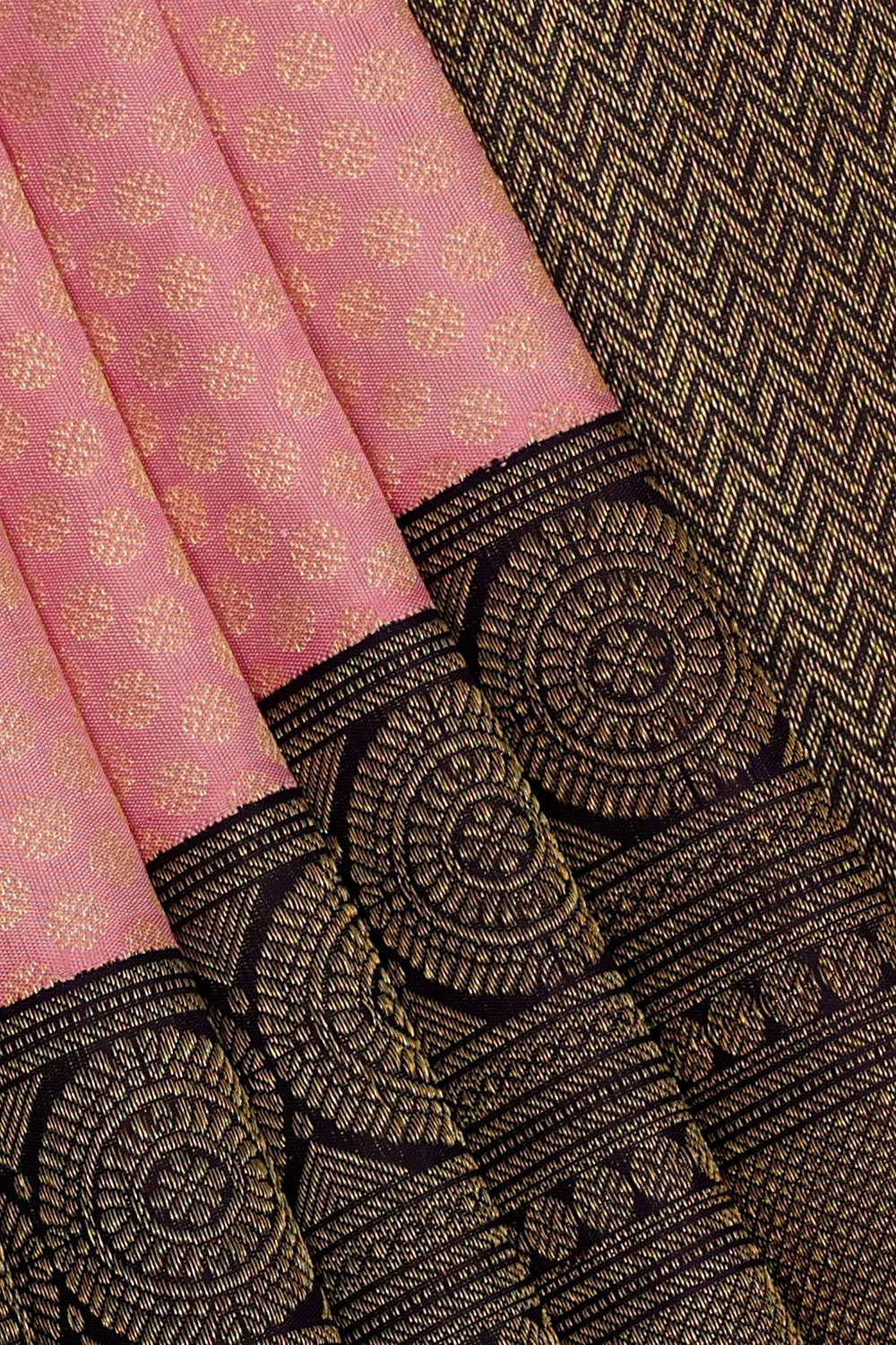 Arani Silk Light Pink Saree