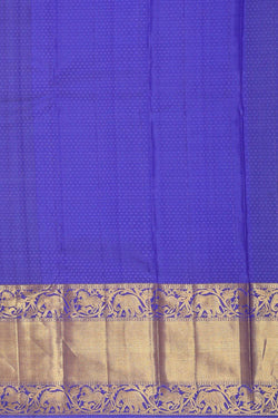 Image of Kanchipattu Mustard Yellow Brocade Saree