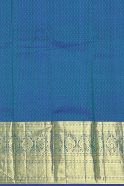 Image of Kanchipattu Lime Green Brocade Saree