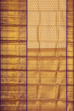 Image of Kanchipattu Gold Tissue Brocade Saree