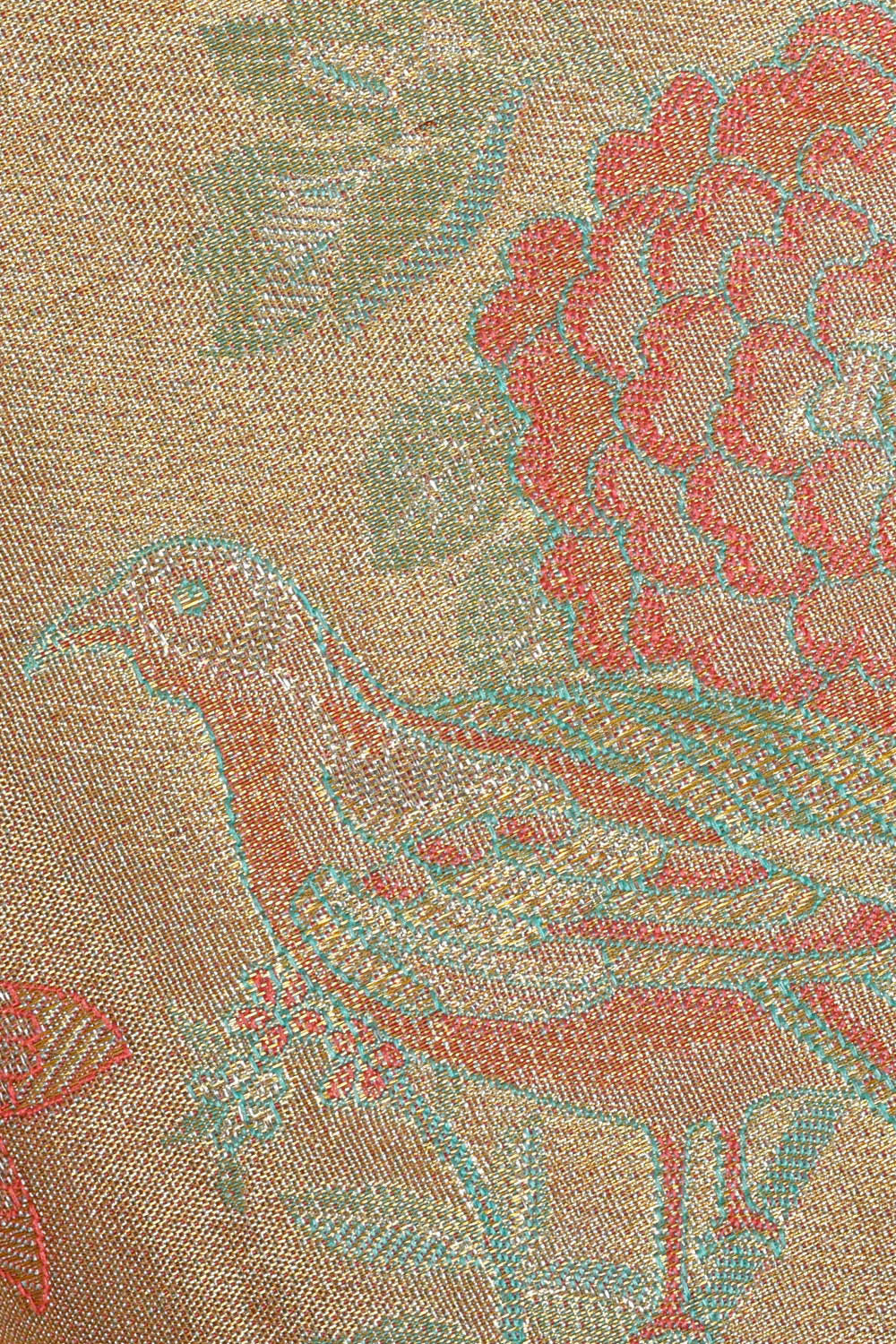 Image of Kanchipattu Gold Tissue Brocade Saree