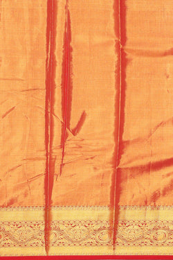 Image of Kanchipattu Gold Tissue Brocade Saree