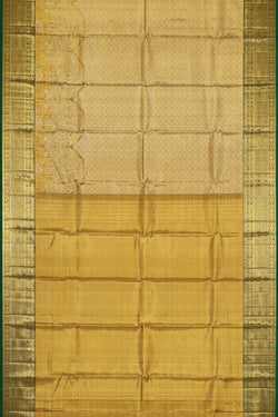 Image of Kanchipattu Gold Tissue Brocade Saree