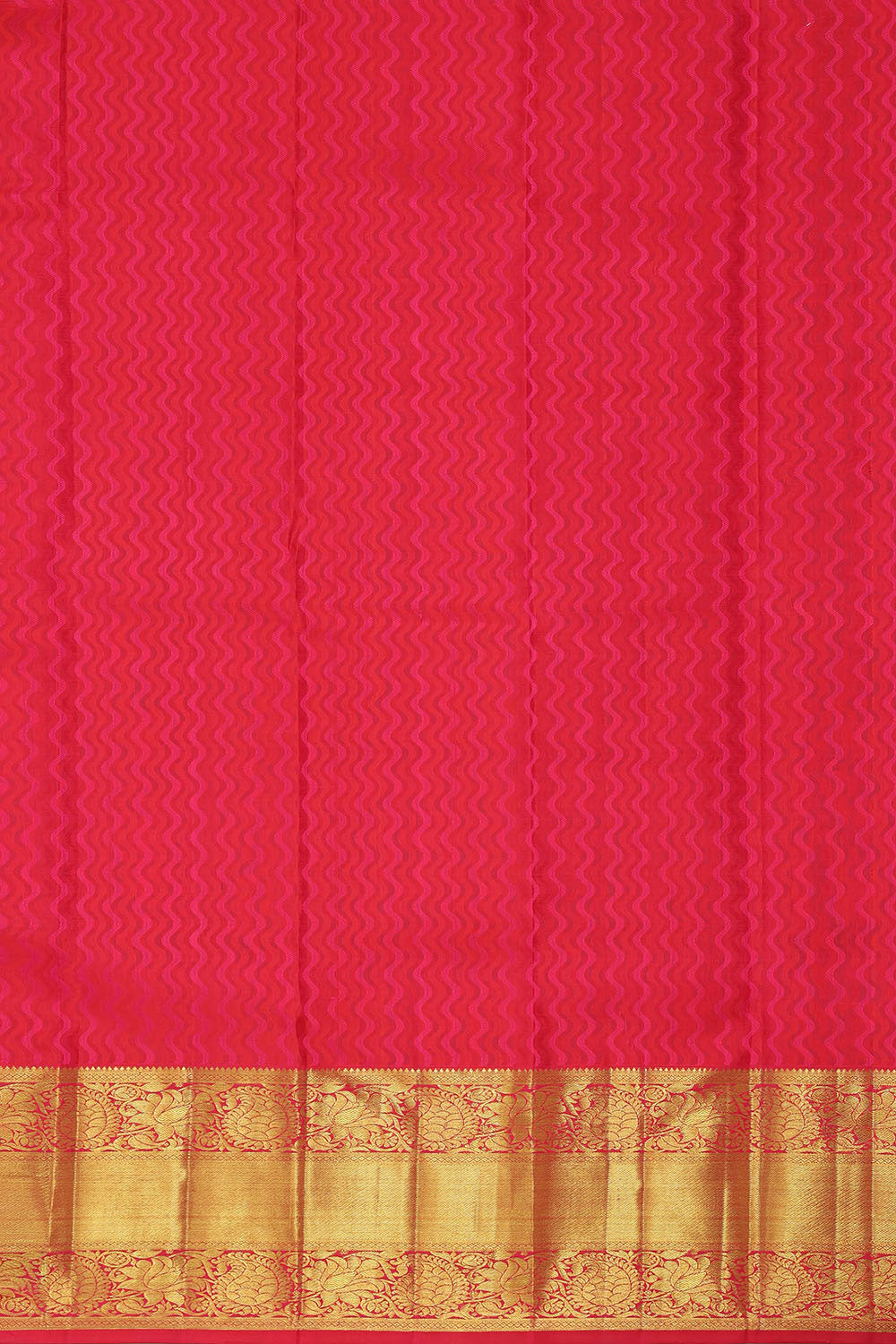Image of Kanchipattu Reddish Pink Brocade Saree