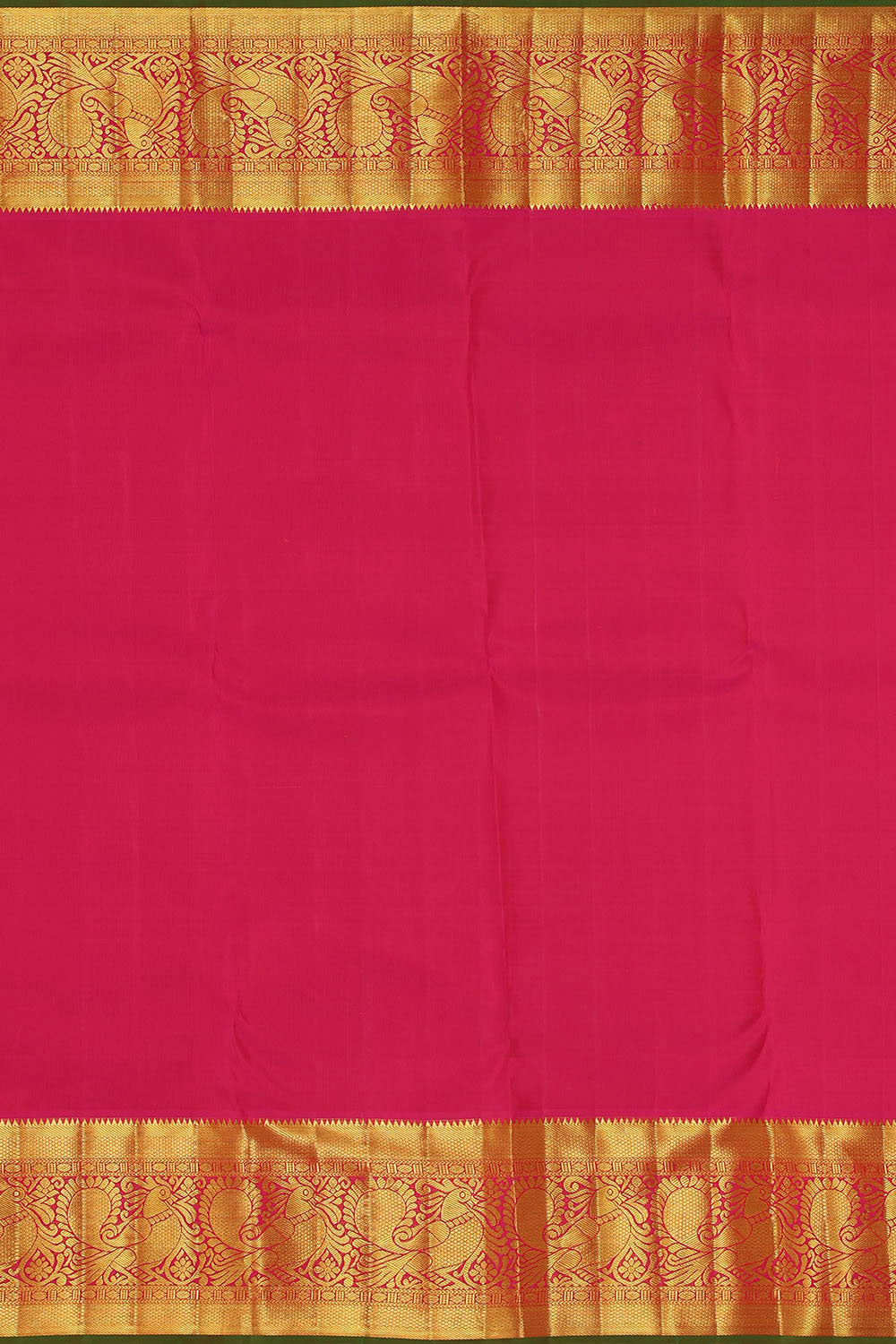 Image of Kanchipattu Cream Grey Brocade Saree