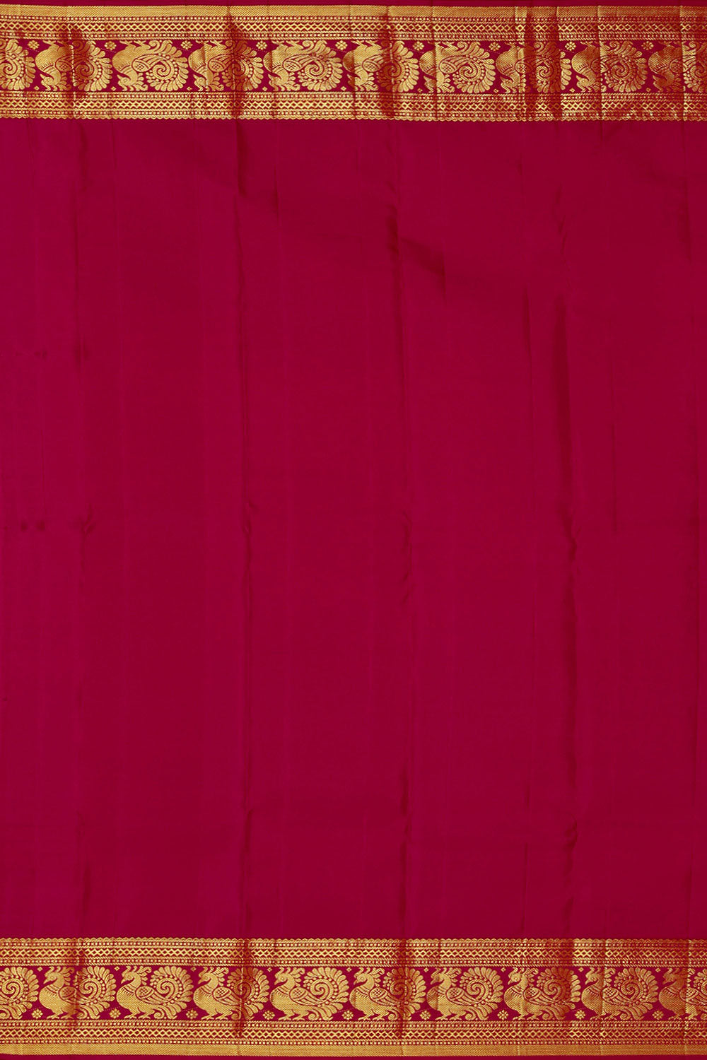 Image of Kanchipattu Bottle Green Brocade Saree