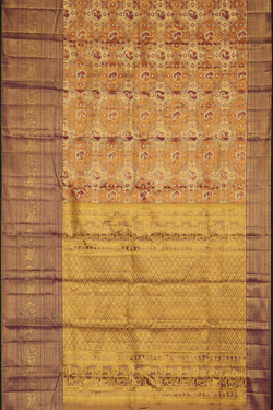 Image of Kanchipattu An Ethereal Silver-Purple Saree