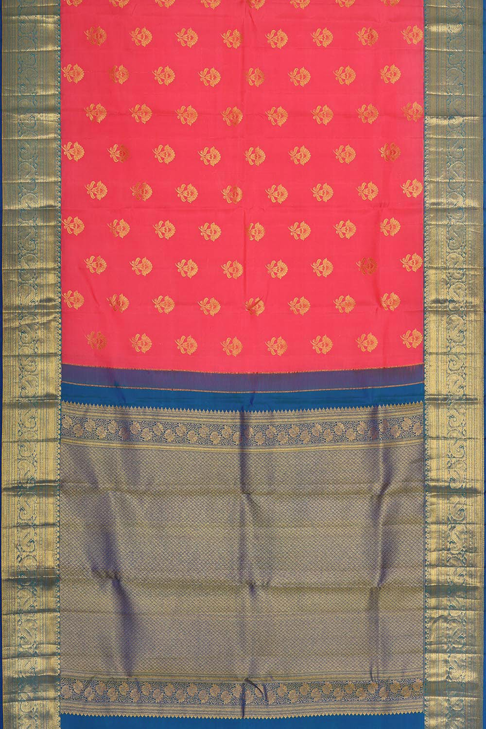 Image of Very Pretty Fuchsia-Pink Saree