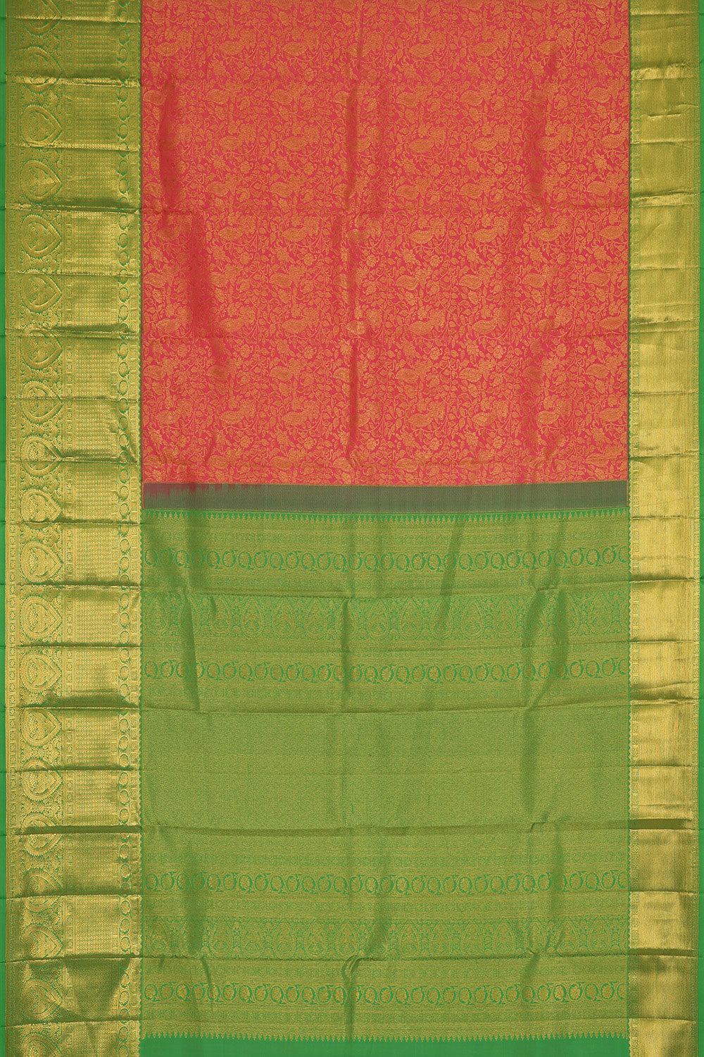 Collection of Kanchipattu Pink Saree in a gallery layout