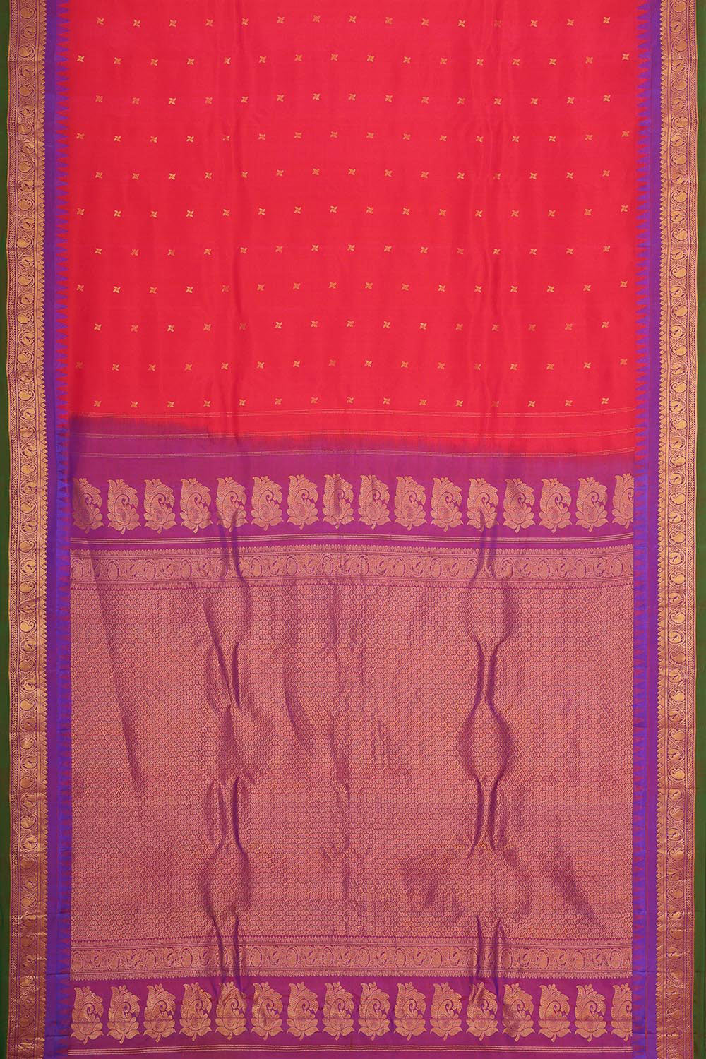 Gadwal-Silk Pink Saree