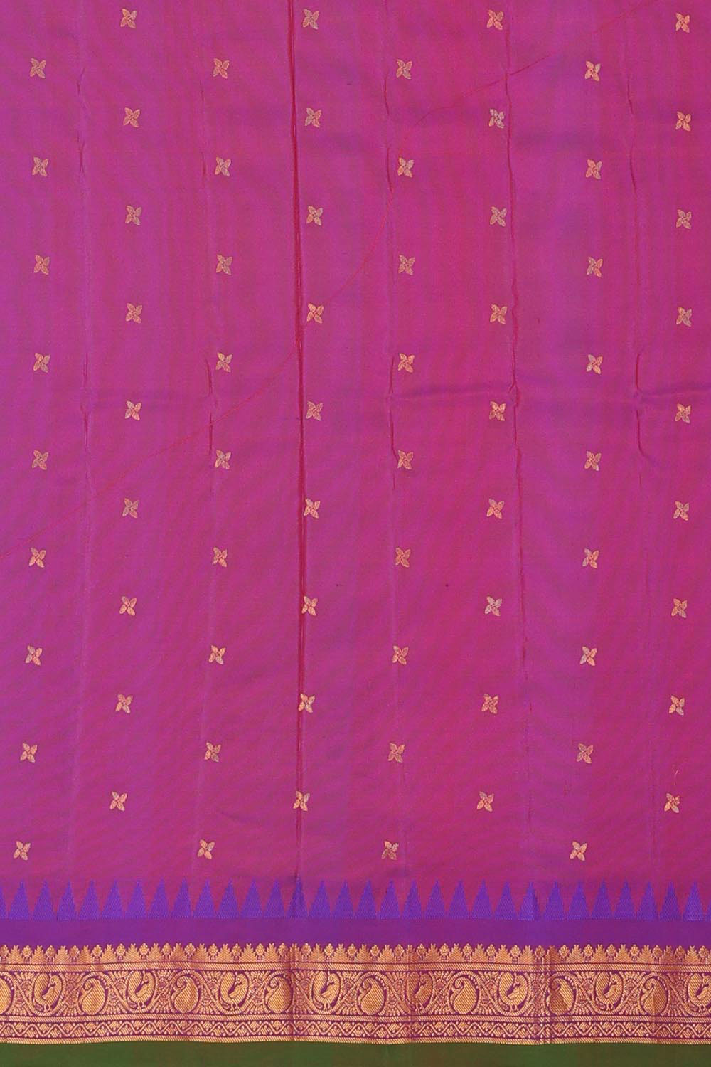 Gadwal-Silk Pink Saree