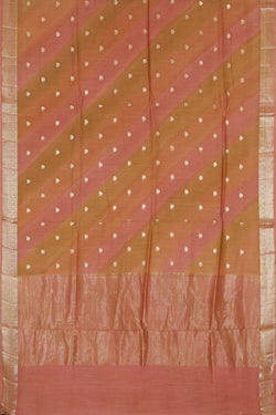 Collection of Multi-Color Stripes Tussar Silk Saree in a gallery layout