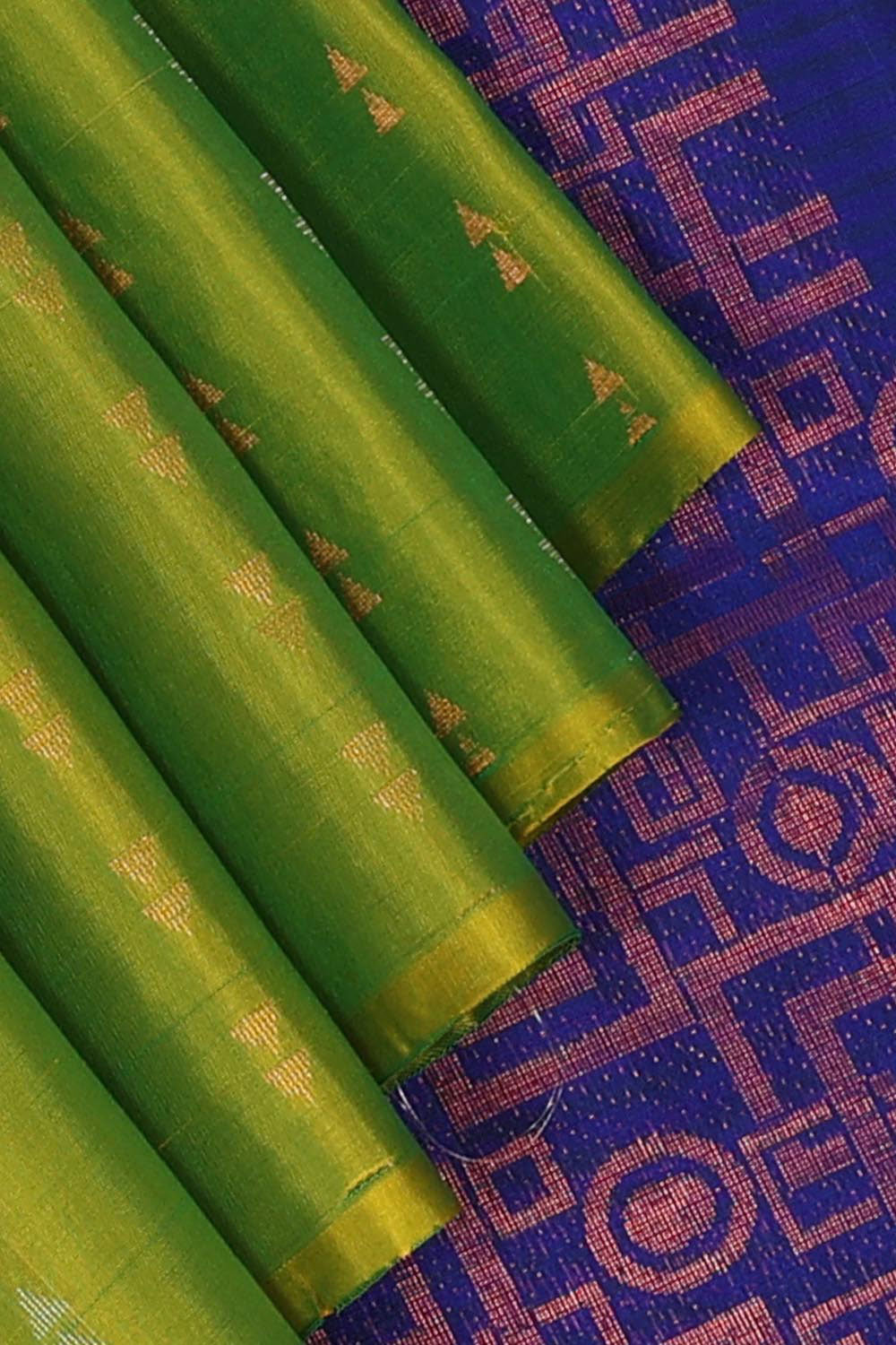 Image of Simple Yet Elegant Green Saree