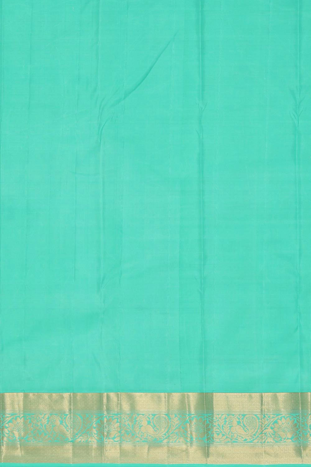 Image of Kanchipattu Light Sea Green Brocade Saree
