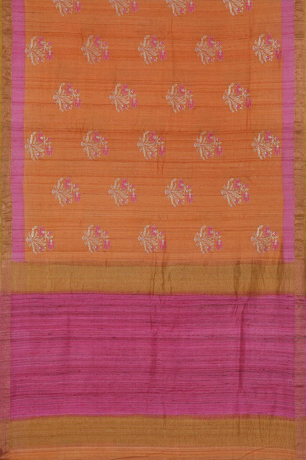 Collection of Tussar-Silk Embroidery Work Saree in a gallery layout