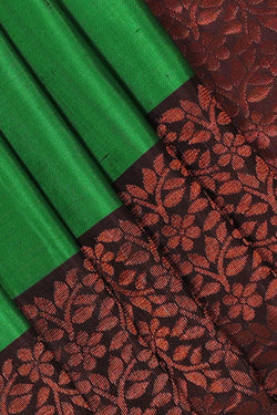 Collection of Simple Yet Elegant Green Saree in a gallery layout