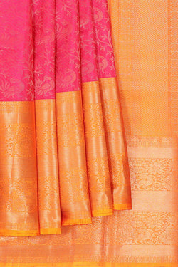 Collection of Very Pretty Pink Saree in a gallery layout