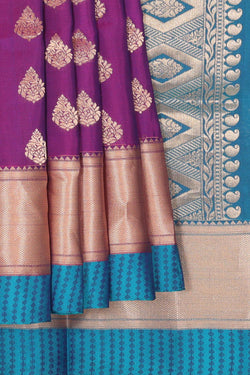 Collection of Very Pretty Violet Saree in a gallery layout