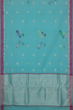 Collection of Kota Blue Saree in a gallery layout