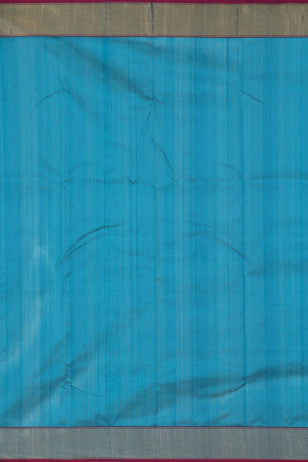 Image of Chanderi Blue Saree