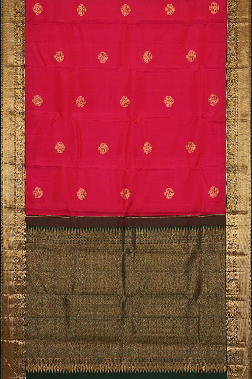 Collection of Arani-Silk Pink Saree in a gallery layout