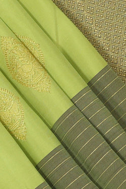 Collection of Gorgeous Mint-Green Saree in a gallery layout