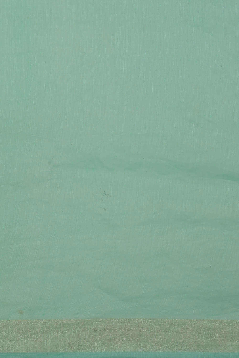 Image of Linen Silk Sea Green Saree