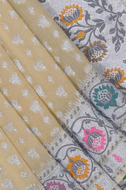 Image of Very Pretty Cream Saree