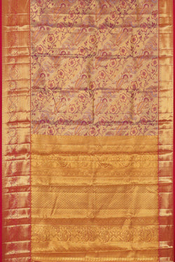 Image of Kanchipattu An Ethereal Magenta-Pink Saree