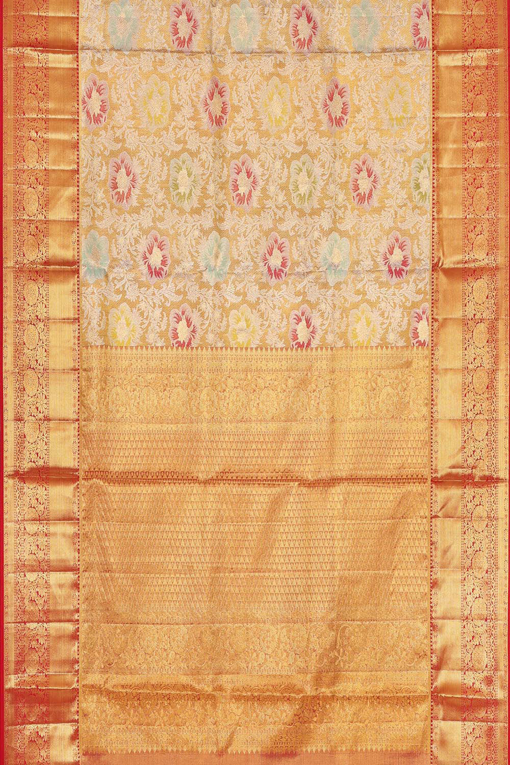 Kanchipattu An Ethereal Gold Saree