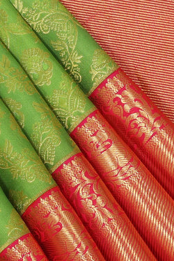 Image of Kanchipattu Green Saree