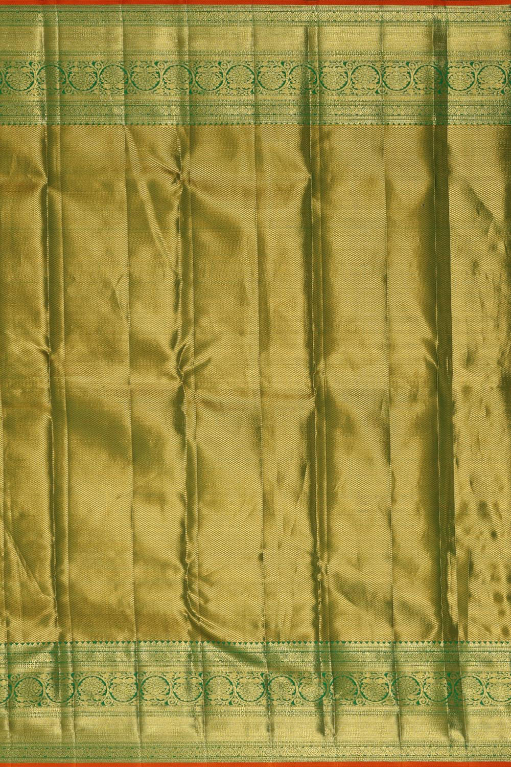 Collection of Kanchipattu An Ethereal Green Saree in a gallery layout