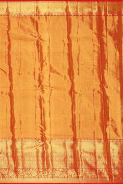 Image of Kanchipattu Gold/Yellow Saree