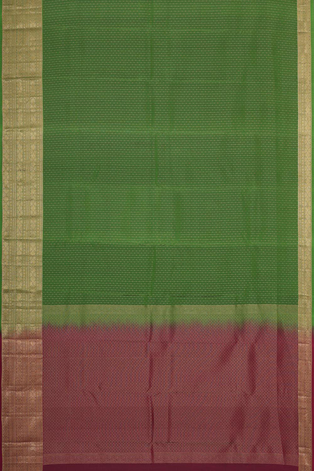 Image of Gorgeous Green Saree