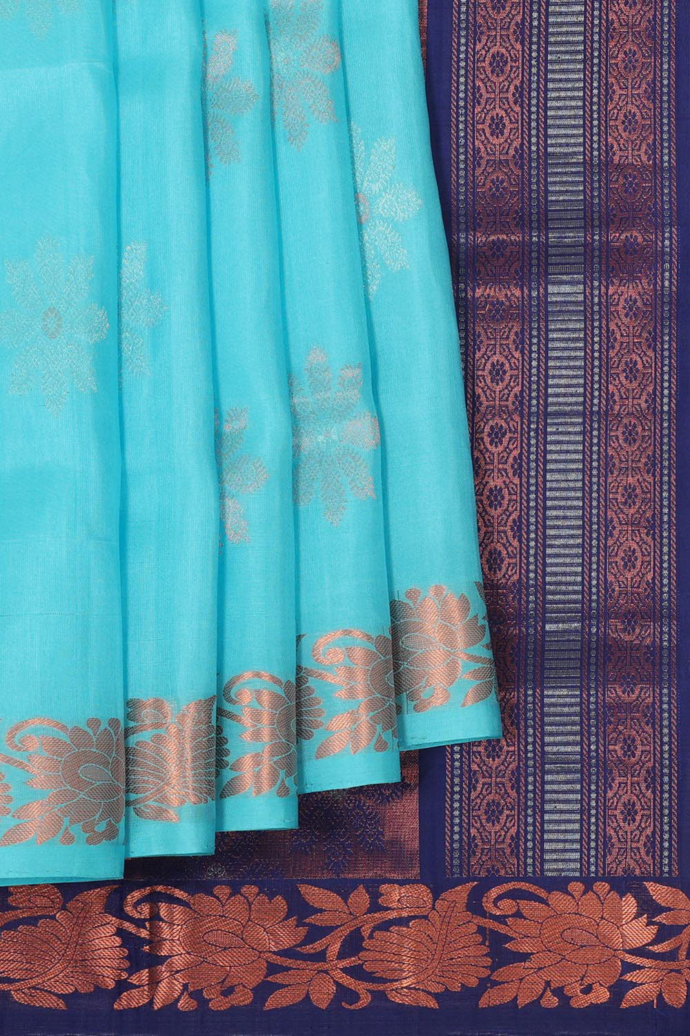 Collection of Very Pretty Blue Saree in a gallery layout