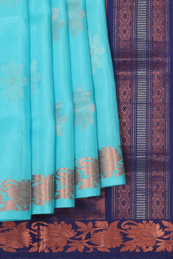 Collection of Very Pretty Blue Saree in a gallery layout